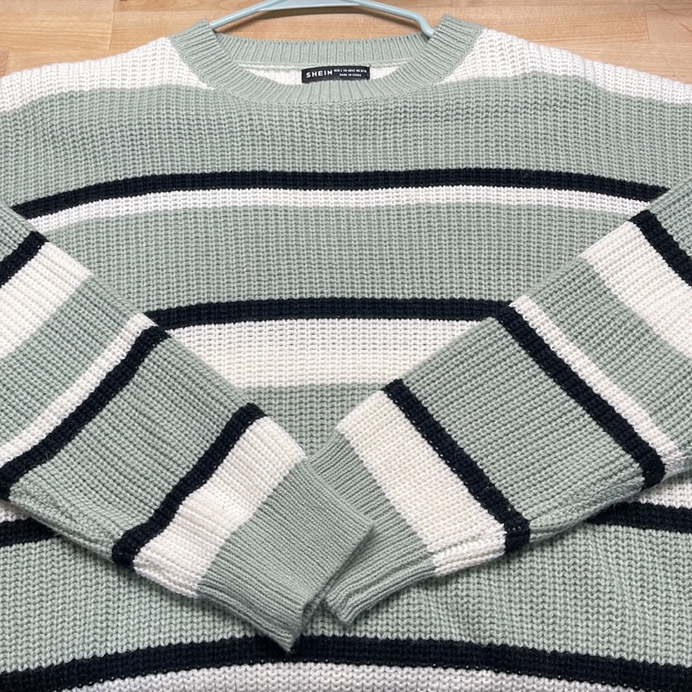 SHEIN Striped Sweater